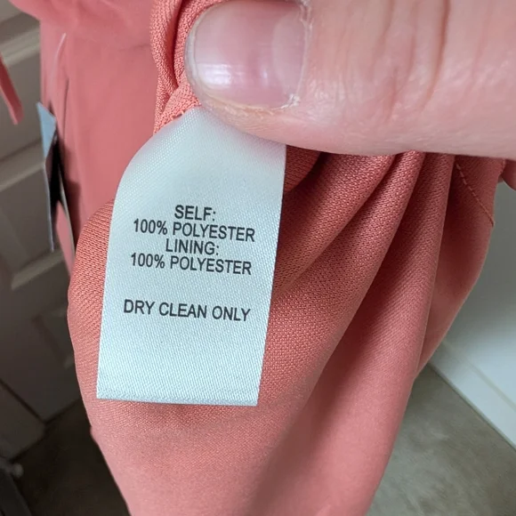 LULUS V Neck Tie Shoulder Plunging Neck Maxi Dress Rusty Rose Color Size XL - Picture 11 of 13